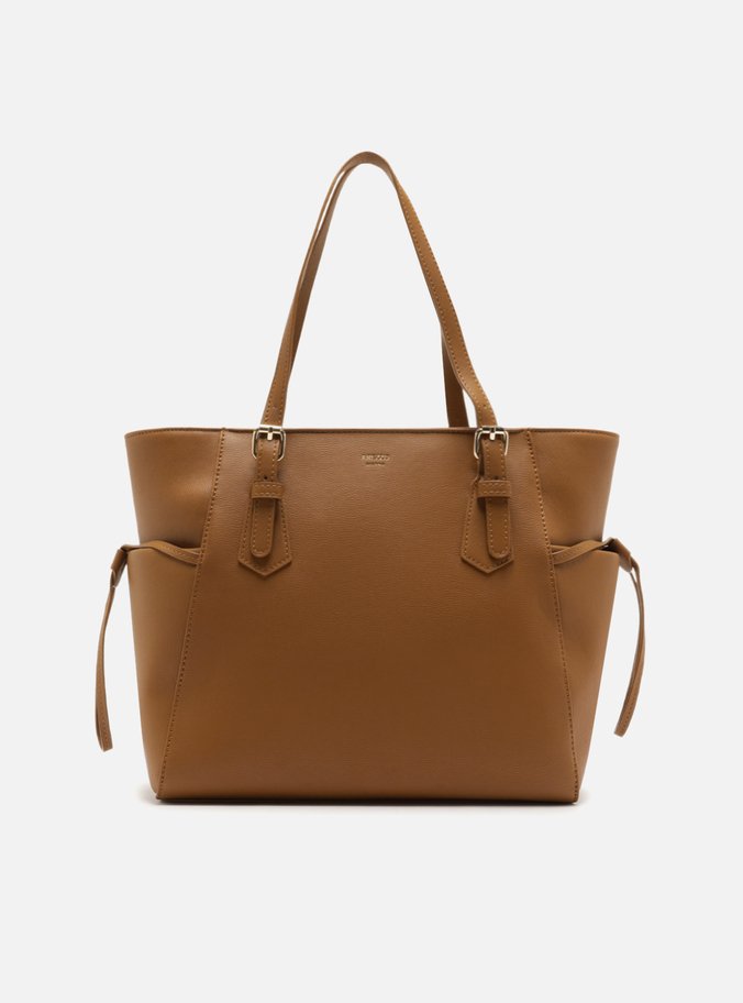 Bolsa Shopping Marrom Grande