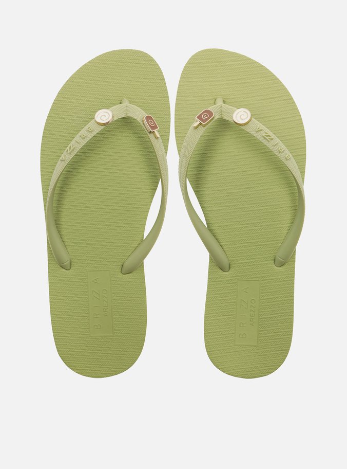 Chinelo de Dedo Verde Easy Bacio Di Latte