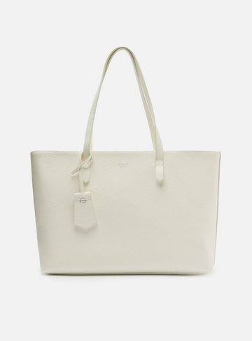 Bolsa Shopping Branca Manu Grande
