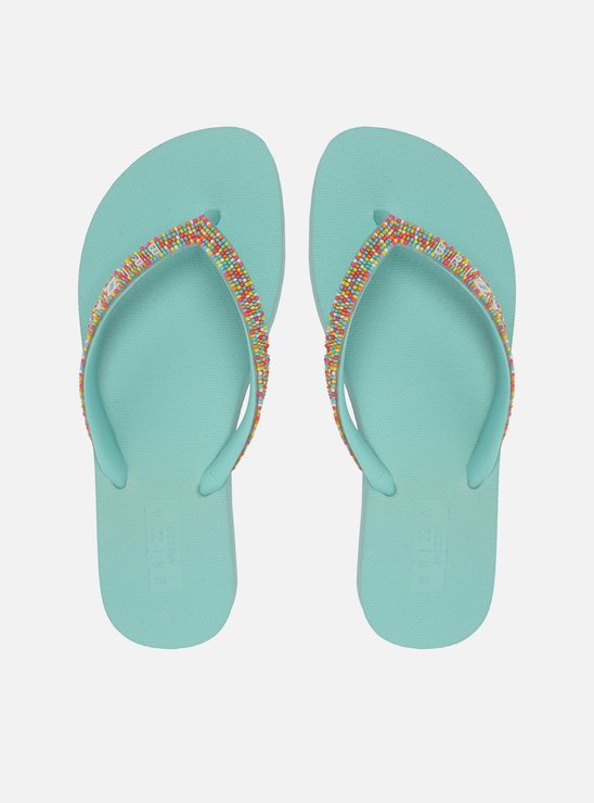 Chinelo de Dedo Multicolorido Brizza