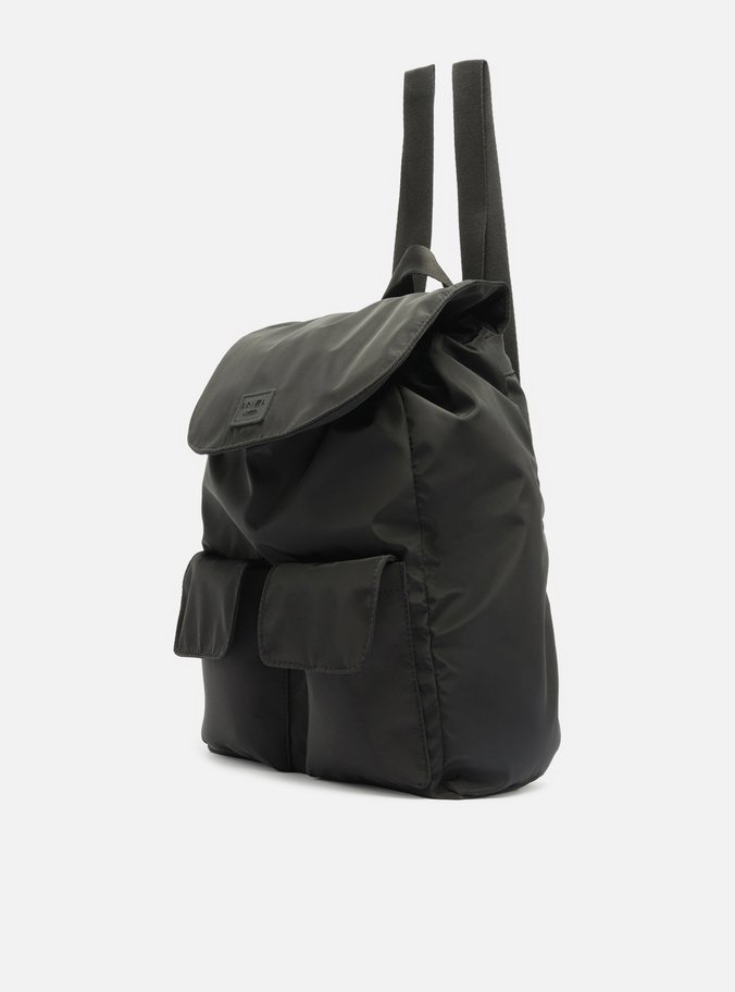 Mochila Preto Nylon Grande