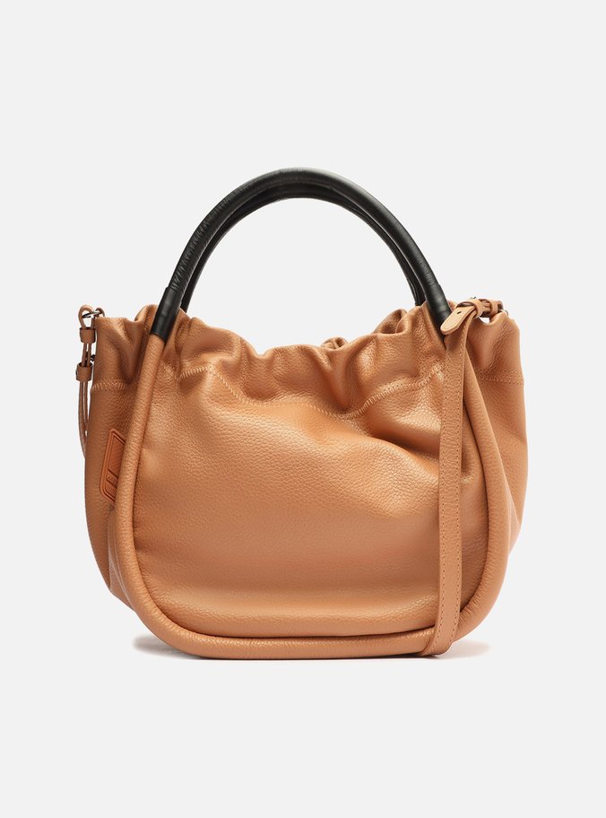 Bolsa Tote Marrom Couro Mônica Média