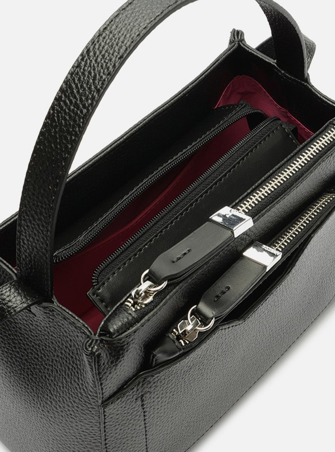 Bolsa Tote Preta Emilly Média Pouch