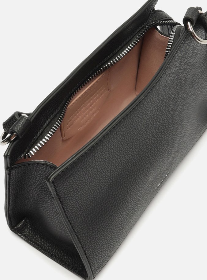Bolsa Tiracolo Preta Pequena Alça