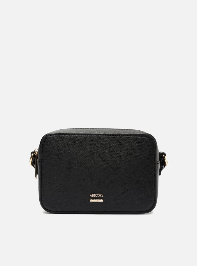 Bolsa Tiracolo Preta Média