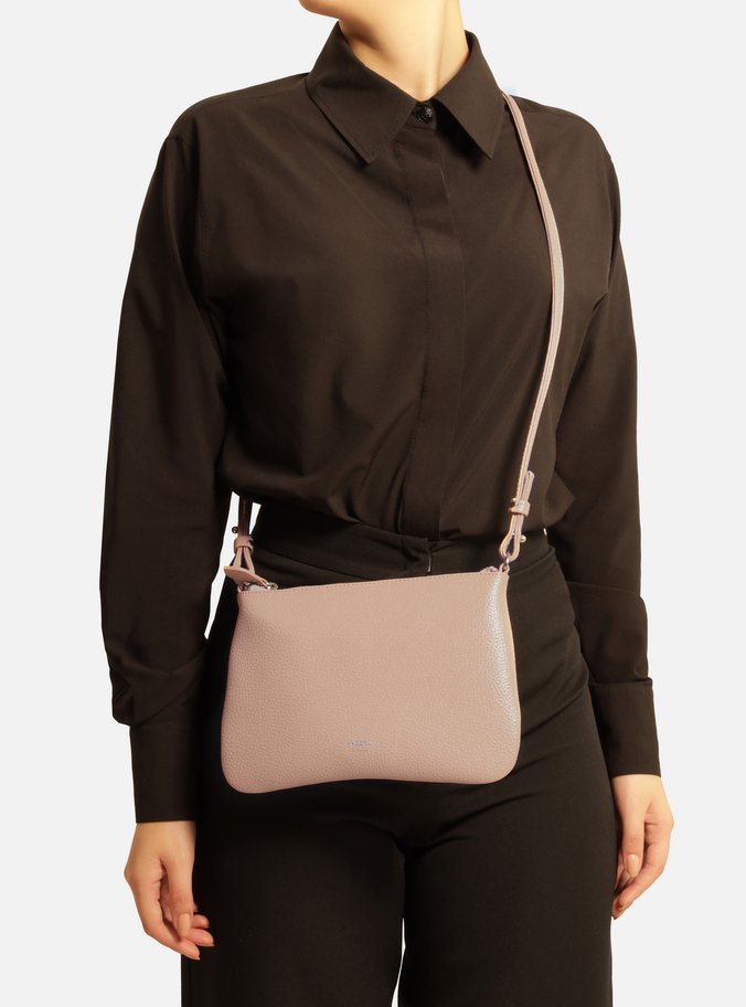Bolsa Tiracolo Bege Luisa Pequena