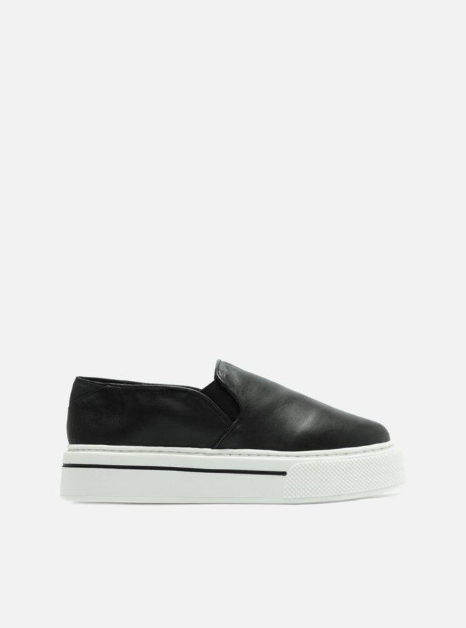 Slip On Preto Sola Alta