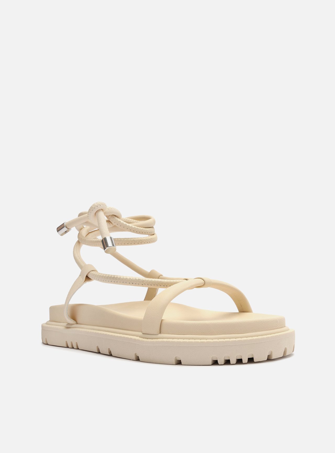 Papete Off-White Tratorada Tiras Amarração — foto 4