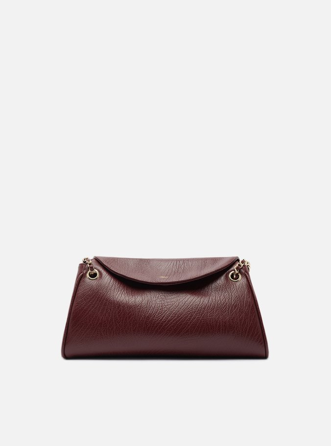 Bolsa Shoulder Bordô Média Corrente
