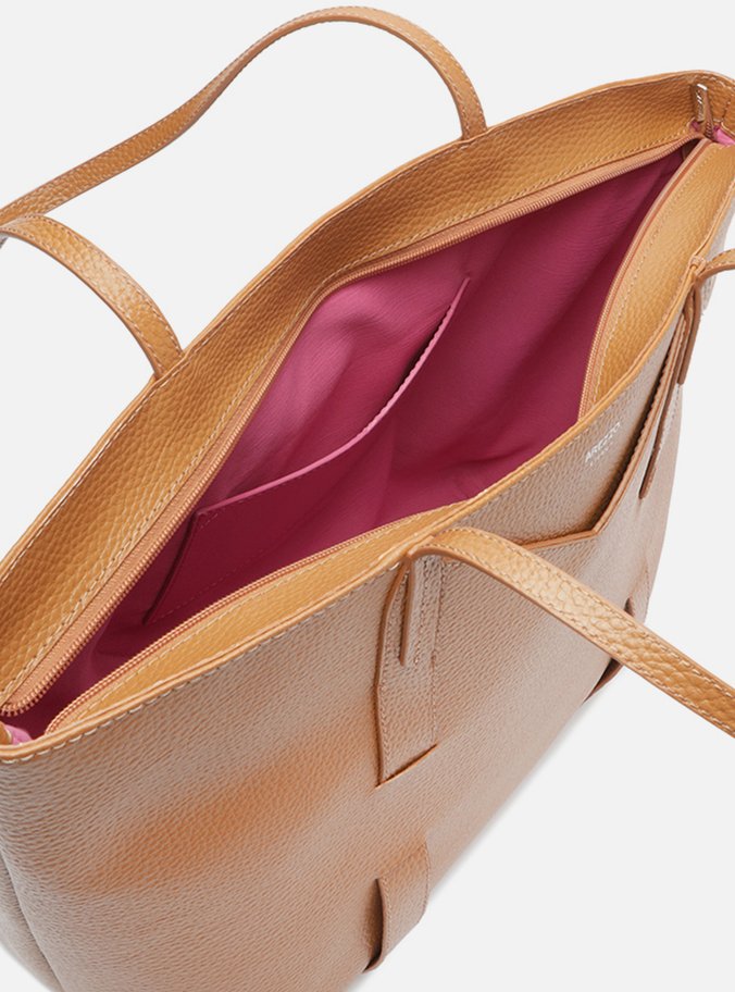 Bolsa Shopping Marrom Carol Grande Tiras