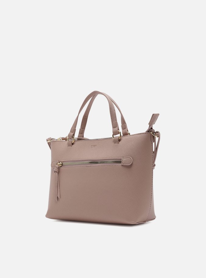 Bolsa Tote Rosa Média Bolso