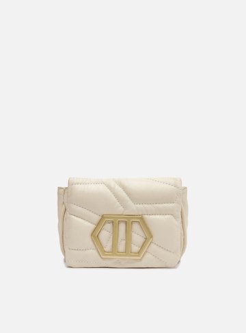 Arezzo — Bolsa Tiracolo Branca Couro Emma Pequena