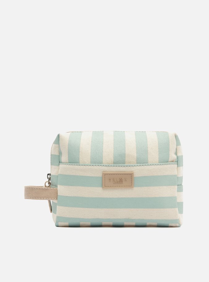 Necessaire Azul Listrada Brizza