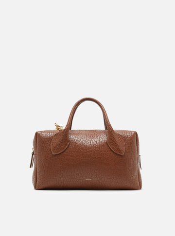 Bolsa Tiracolo Marrom Média