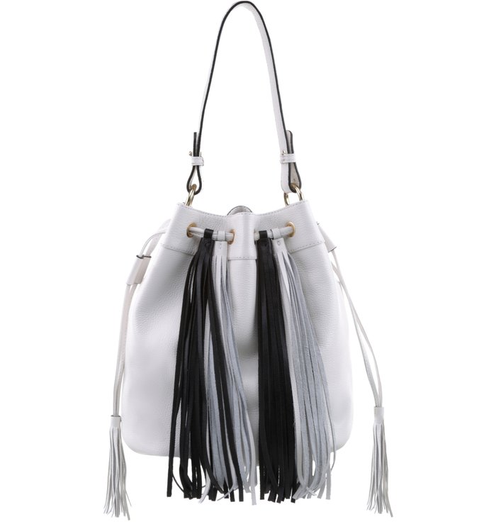Bolsa Bucket Franjas P&B