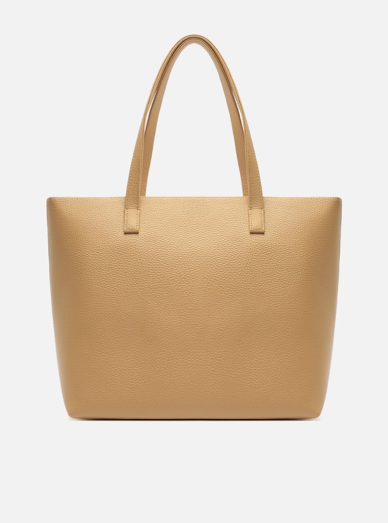 Bolsa Shopping Bege Mercato Grande — foto 3