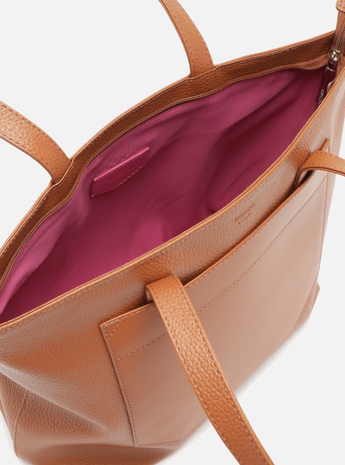 Bolsa Shopping Marrom Grande