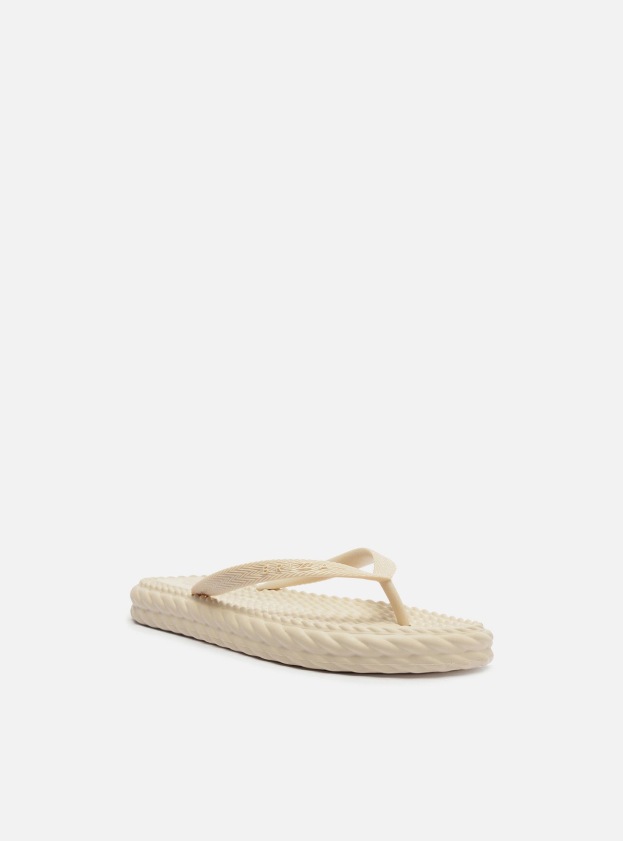 Chinelo de Dedo Branco Marrocos Flip Flop — foto 2
