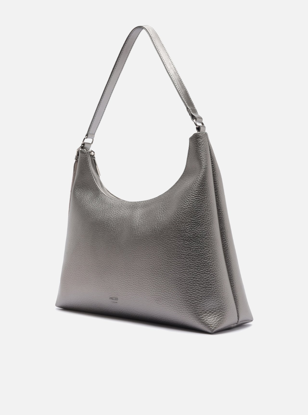 Bolsa Hobo Metalizada Grande — foto 2