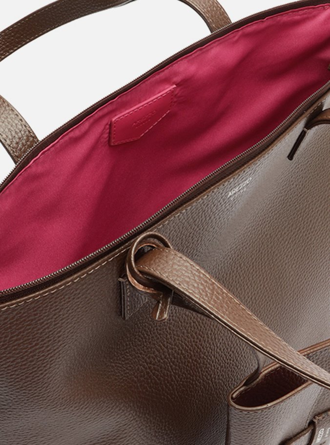 Bolsa Shopping Marrom Dark Mercato Grande