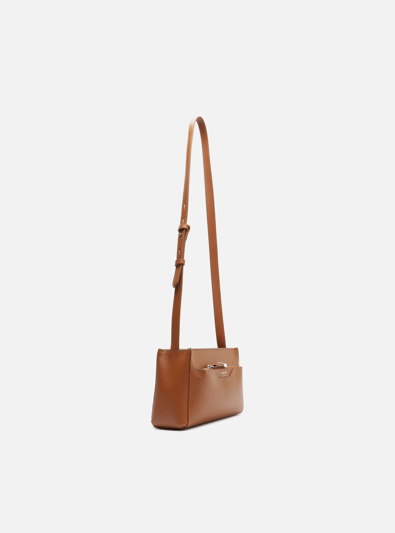 Bolsa Tiracolo Caramelo Emilly Pequena — foto 5