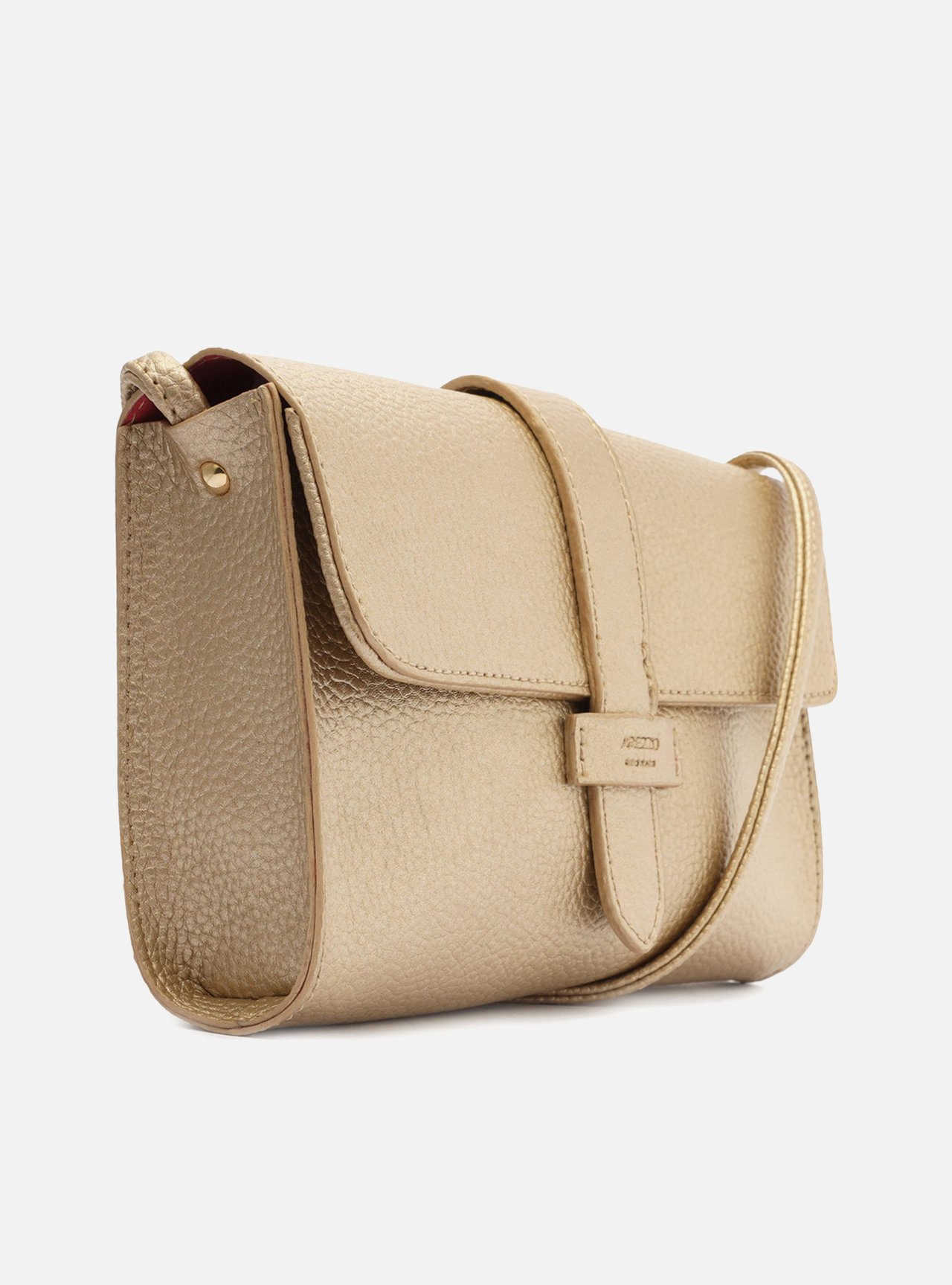 Bolsa Tiracolo Dourada Betina Pequena — foto 2