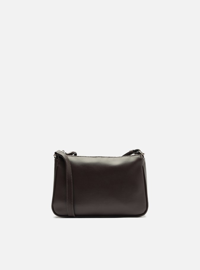 Bolsa Tiracolo Marrom Escura Iara Pequena