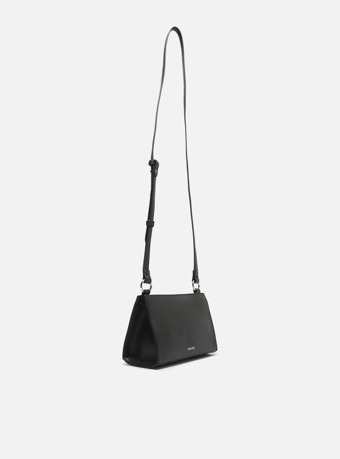 Bolsa Tiracolo Preta Pequena Alça