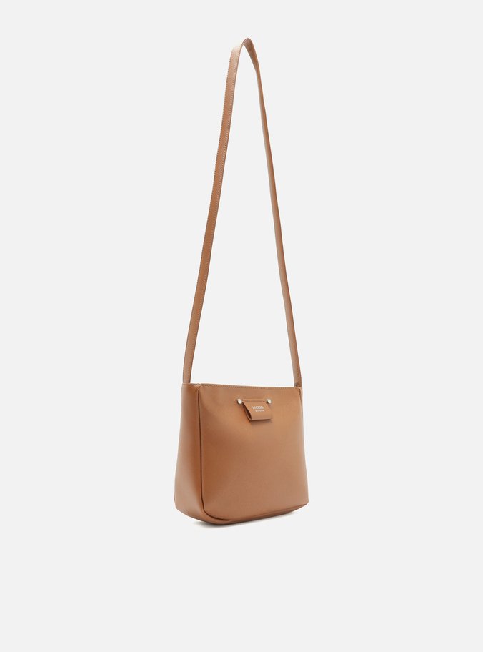 Bolsa Tiracolo Marrom Pequena