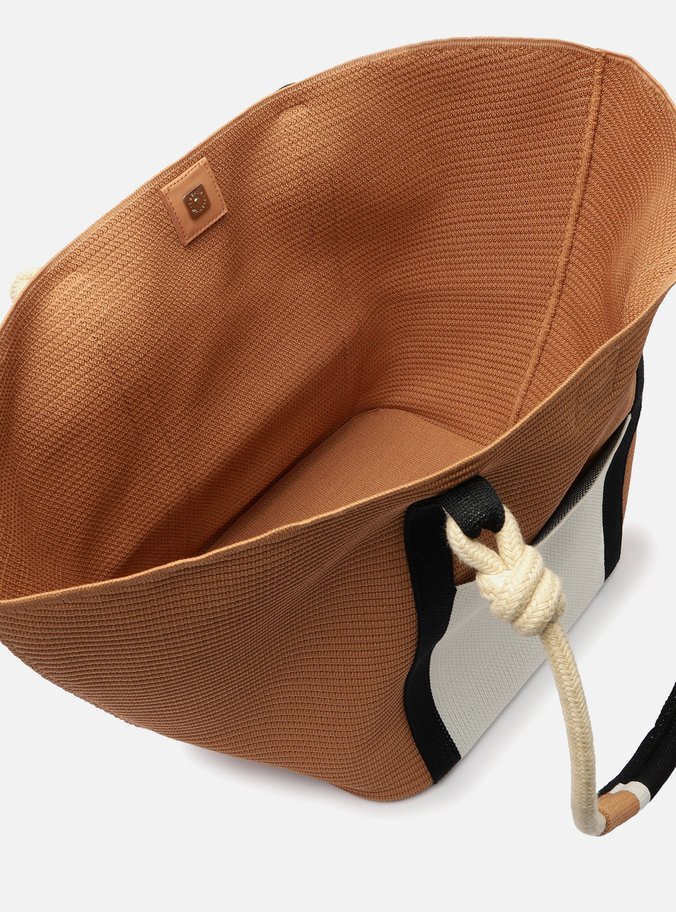 Bolsa Shopping Bege Grande Noronha