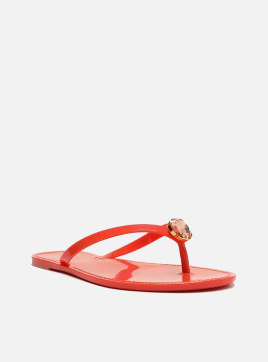 Chinelo Laranja Injetado Pedra Arezzo Wishes