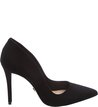 Scarpin Couro Basic Feminino Preto