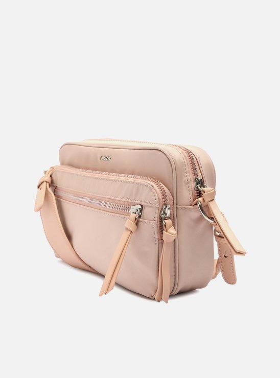 Bolsa Rosa Claro Tiracolo M�dia