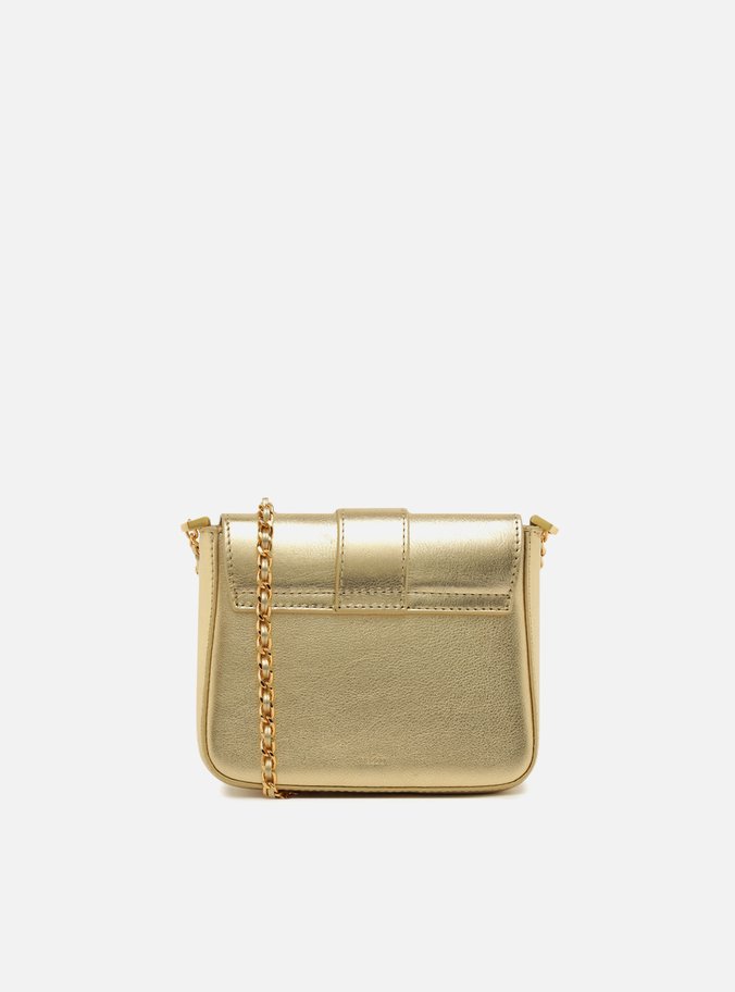 Bolsa Tiracolo Dourada Limoncello Pequena