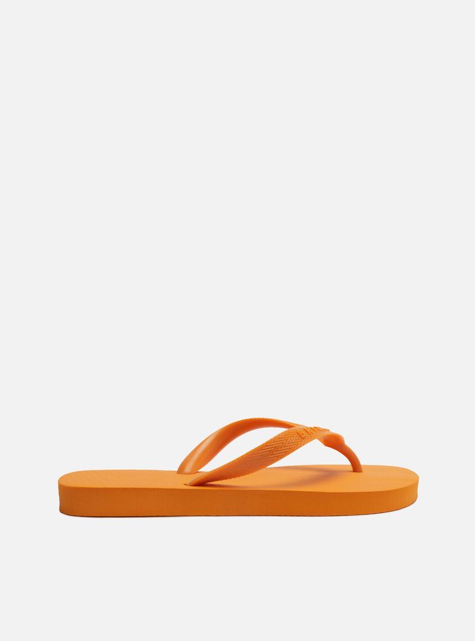 Chinelo de Dedo Laranja Basic Brizza