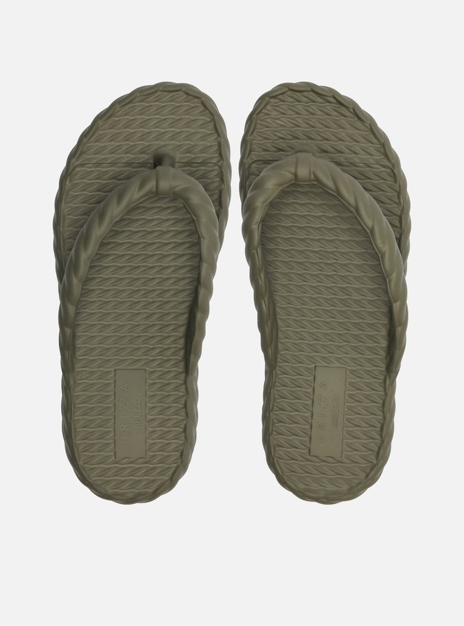 Sandália Verde Flatform Marrocos Mid