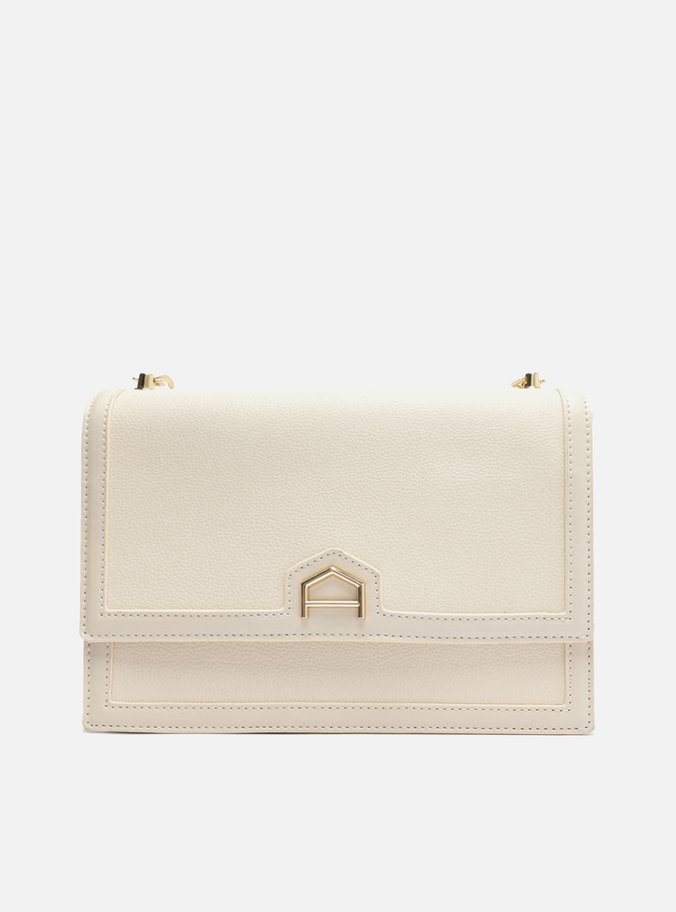 Bolsa Tiracolo Off-White Detalhe Pequena
