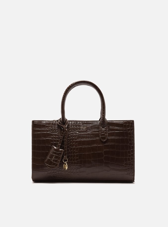 Bolsa Tote Marrom Média