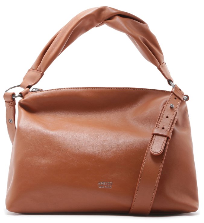 Bolsa Tote Couro Caroline Grande Argila Real
