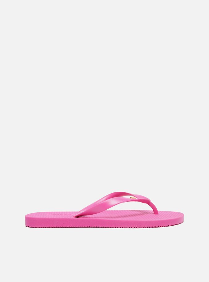 Chinelo de Dedo Rosa Brizza Injetado