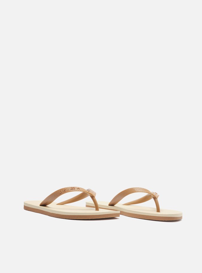 Chinelo de Dedo Marrom Bicolor Roma Basics