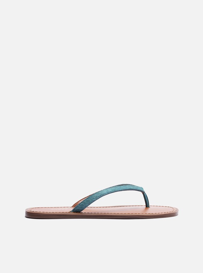 Rasteira Azul Flat Flip Flop