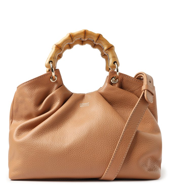Bolsa Tote Marrom Couro Lara Média