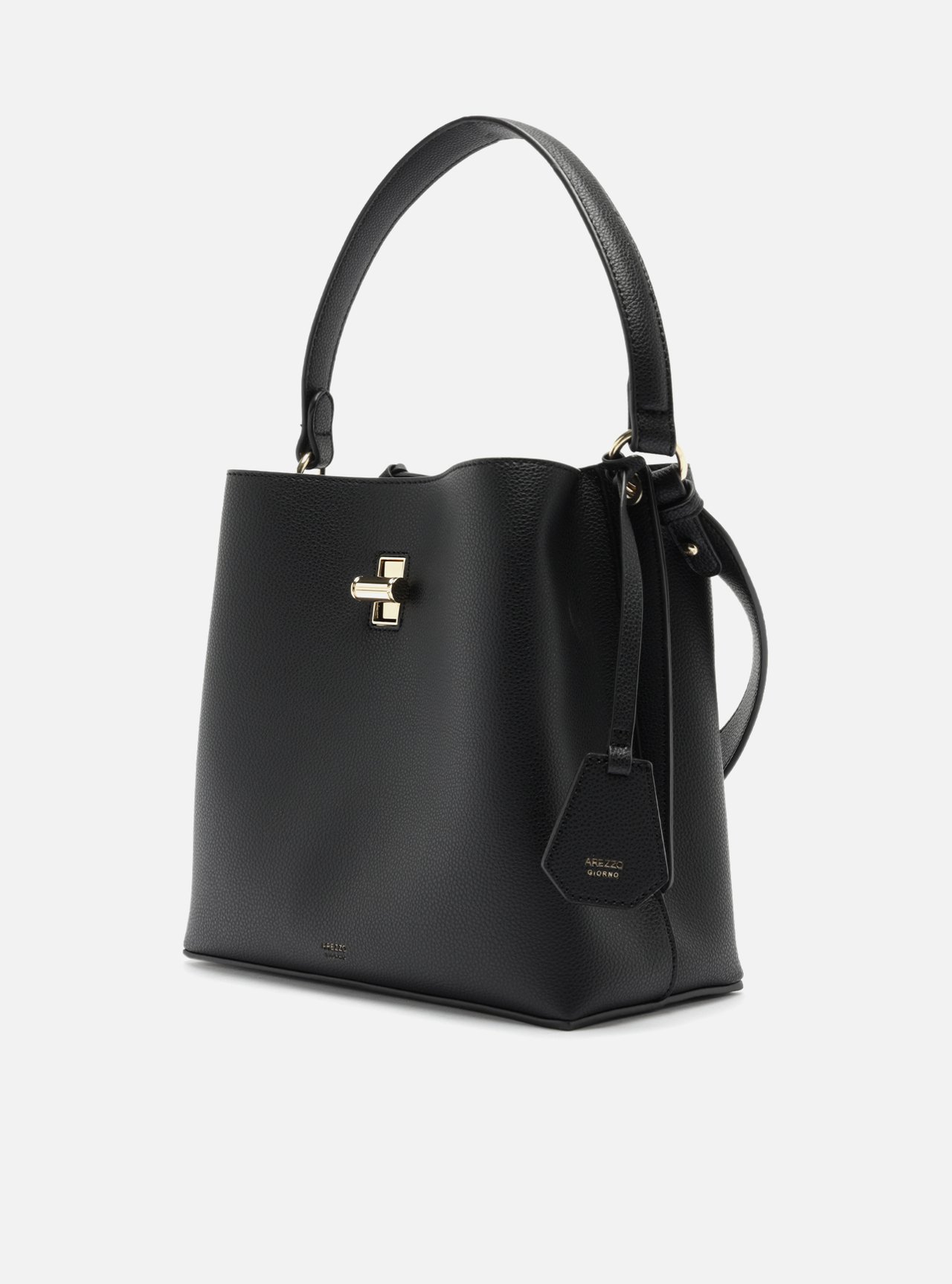 Bolsa Tote Preta Grande — foto 2