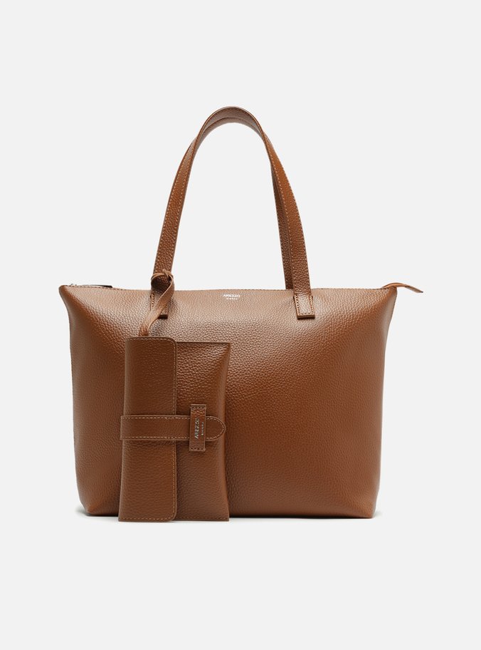 Bolsa Shopping Marrom Mercato Grande