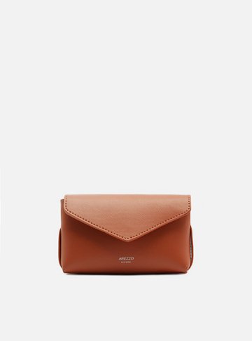 Arezzo — Bolsa Tiracolo Laranja Pequena Envelope