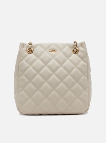 Bolsa Shopping Off White Matelassê Grande Corrente
