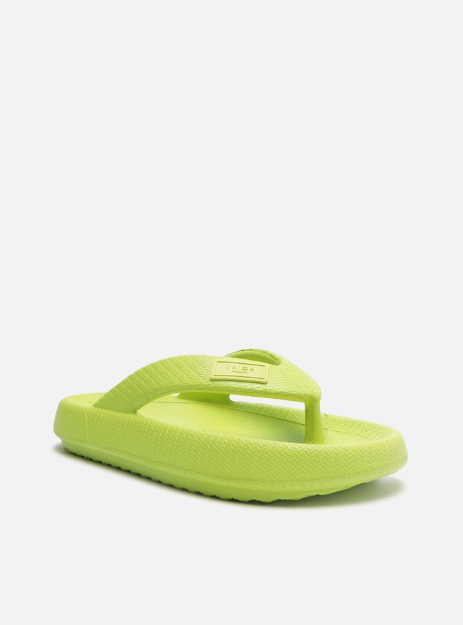 Chinelo de Dedo Verde Pillow Brizza