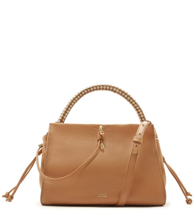 Bolsa Tote Couro Sofia Média Pale Nut