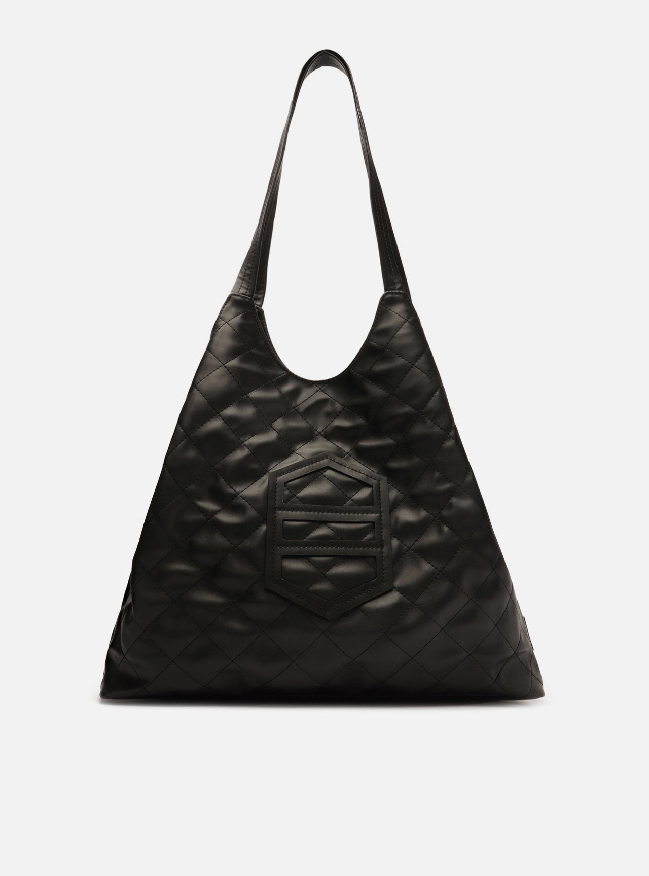 Bolsa Rosa Grande Matelassê — foto 1